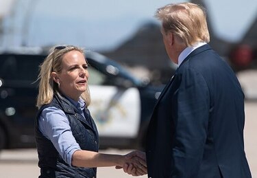 Trump anuncia que secretaria de Seguridad Nacional renunció a su cargo