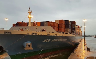 Mol Benefactor rompe récord en pago de peaje al transitar por el Canal