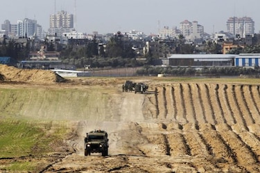 Aviones israelíes atacan la Franja de Gaza