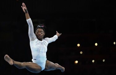 La estadounidense Simone Biles sigue deslumbrando