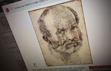 Un dibujo de Andrea del Sarto subastado por 3.5 millones de dólares