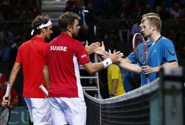 Kazajistán toma ventaja de 2-1 sobre Suiza en Copa Davis