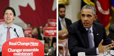 Obama pide al primer ministro canadiense electo comprometerse con el TPP