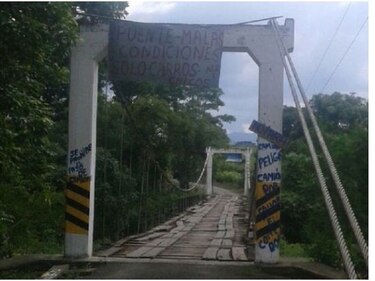 Piden la construcción de un nuevo puente en Tonosí