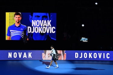 Schwartzman cae ante Djokovic en su estreno en el Masters