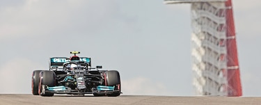 Bottas prende la pista de Estados Unidos
