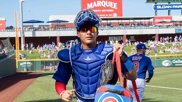 Miguel Amaya regaló tranquilidad a los Cachorros