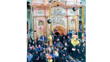 Tumba de Jesucristo, a todo color