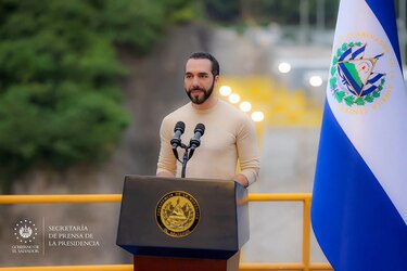 Nayib Bukele inaugura una represa y asegura que el costo de la electricidad bajará en El Salvador