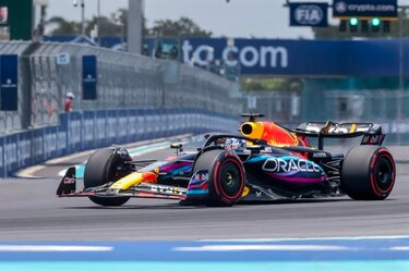 Verstappen también dominó el último libre de Miami