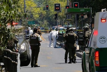 Explosión en parada de bus en Chile deja cuatro heridos