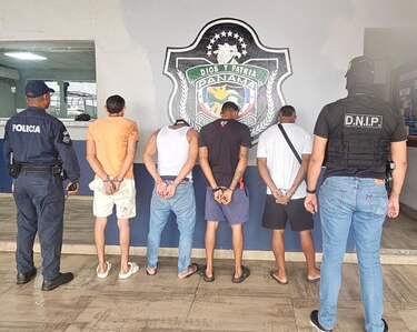 518 personas aprehendidas en las últimas 72 horas por la Policía Nacional