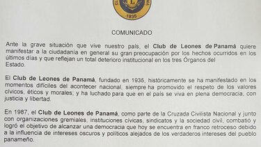 Club de Leones exhorta a lograr consensos que permitan ‘enrumbar’ al país