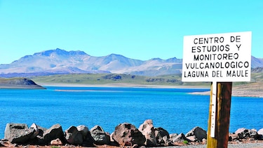 El volcán bajo el agua
