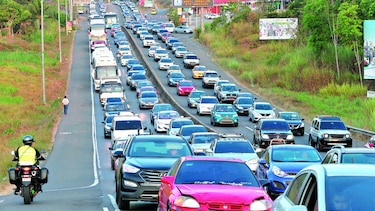 Carreteras están sin capacidad