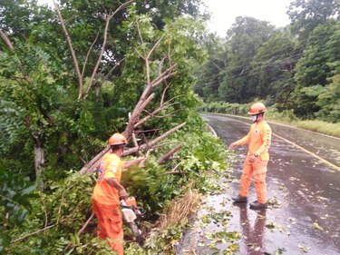Cuatro comunidades en Herrera quedan incomunicadas tras fuertes lluvias