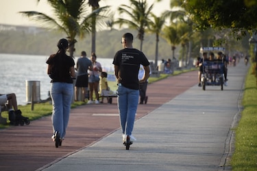 Dos turistas fueron víctimas de robo de bicicletas en la cinta costera 3, cerca de El Chorrillo