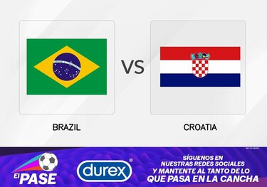 Croacia y Brasil se verán las caras en la primera jornada de los cuartos de final del Mundial