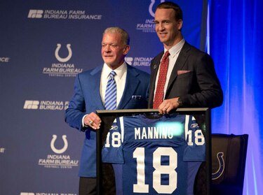 Colts retiran el número 18 de Peyton Manning