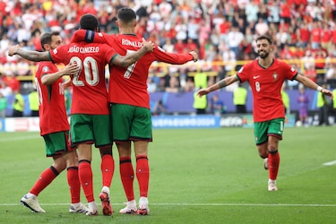 Portugal golea a Turquía y sella su clasificación como primera de grupo