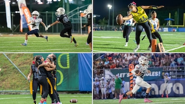 Owls, Kolts, Lions y Raiders mantienen paso firme en Kiwanis Football League