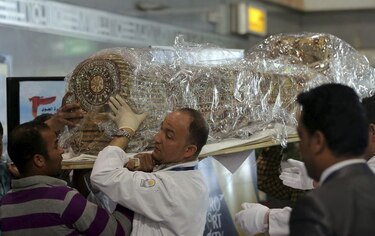 Egipto recupera 140 piezas arqueológicas