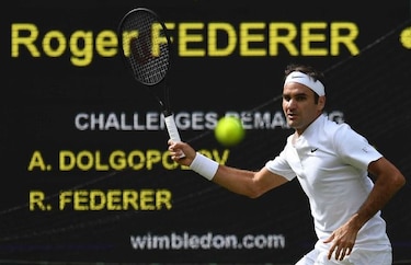 Roger Federer se clasifica a segunda ronda en Wimbledon