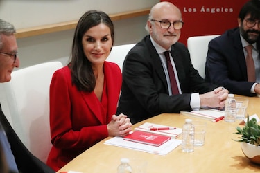 La reina Letizia abre el Cervantes de Los Ángeles, asignatura pendiente del Instituto