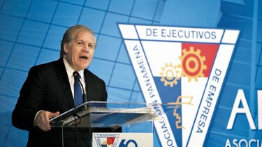 Luis Almagro: El Estado debe ser eficiente y transparente