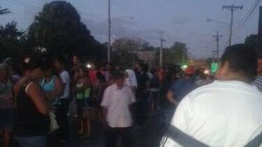 Precaristas bloquearon la Panamericana
