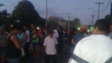 Precaristas bloquearon la Panamericana
