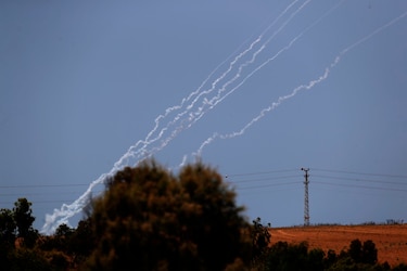 Casi 600 cohetes lanzados por la Yihad Islámica en escalada con Israel