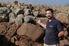 Israel presenta fortaleza de la época del rey David descubierta en la meseta de Golán