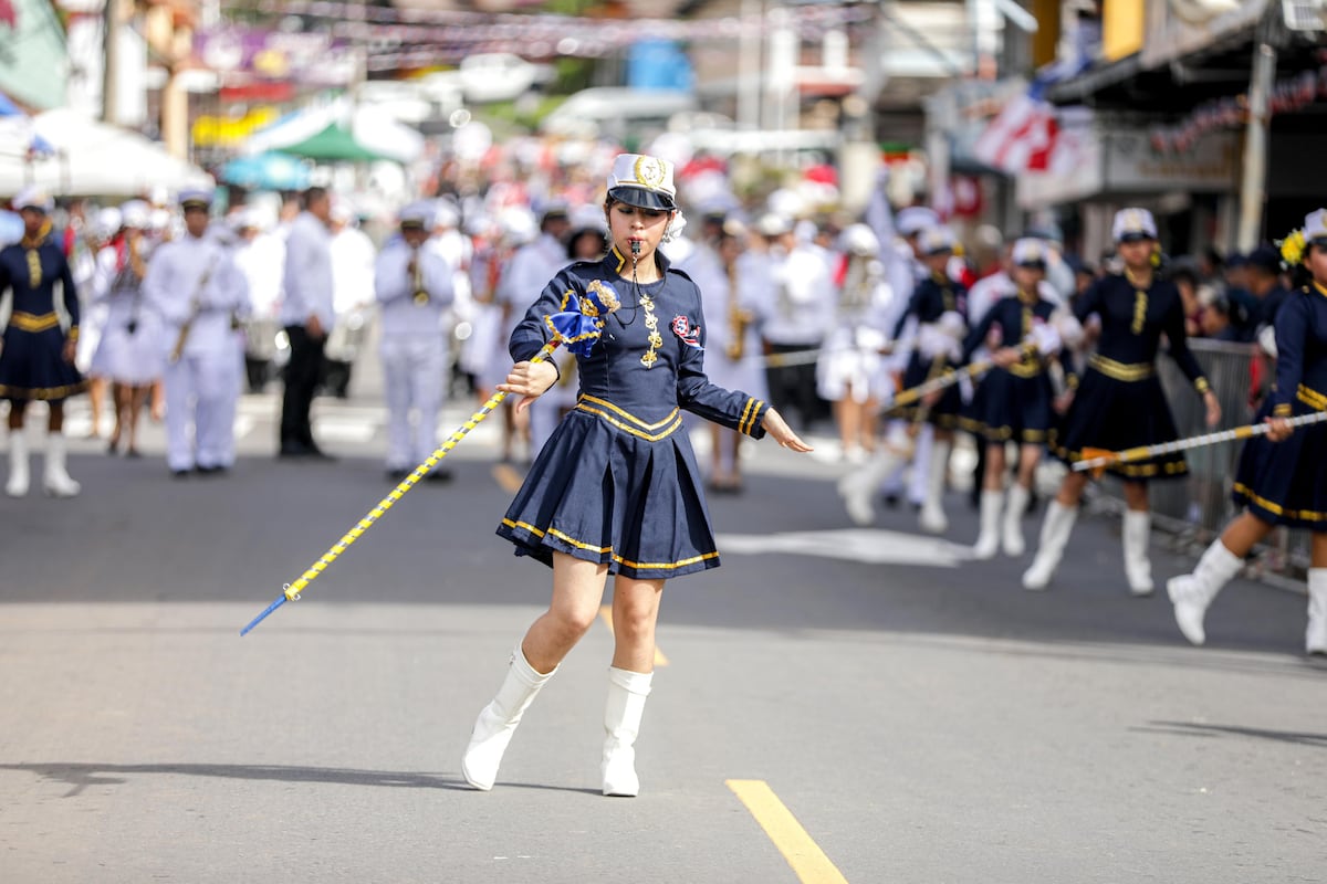 Así se vive el desfile en Boquete, celebrando la independencia