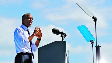 Barack Obama y Bill Clinton, en campaña
