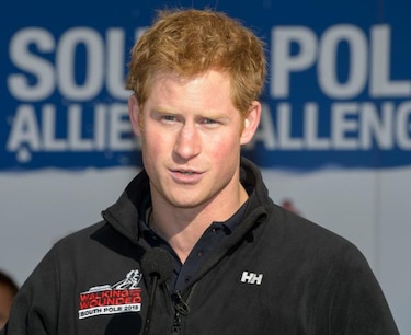 Polo Sur por la Patria: el príncipe Harry, al frente mediático