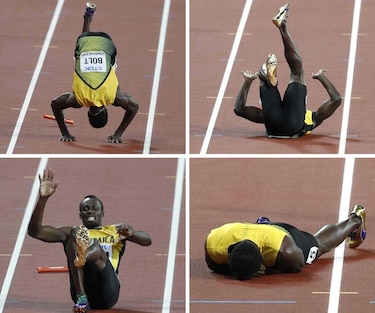 Equipo jamaicano  culpa  a la organización del Mundial de la lesión de Bolt