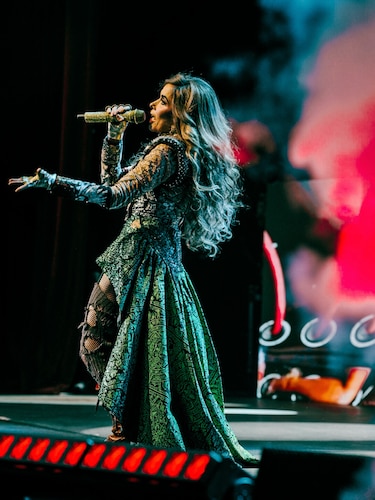 Gloria Trevi celebra con Panamá una noche de música, baile y euforia
