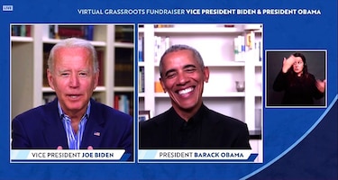 Obama ayuda a recaudar $11 millones para Biden en un evento en línea