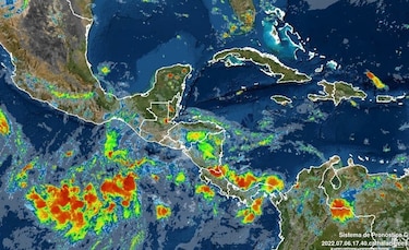Emiten aviso de prevención por paso de la onda tropical No. 14 de la temporada