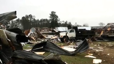 Tormentas en el sur del estado de Georgia dejan 11 muertos