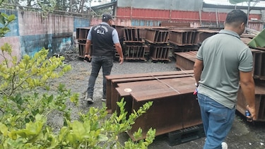 Fiscalía realiza diligencias en el MOP por la pérdida de vigas tipo H