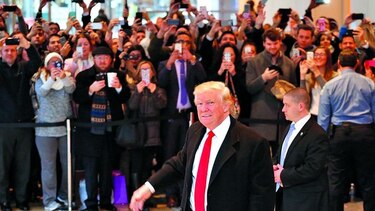 Una encuesta revela optimismo hacia Trump