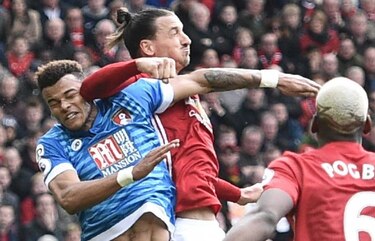 Ibrahimovic, suspendido tres partidos por la federación inglesa