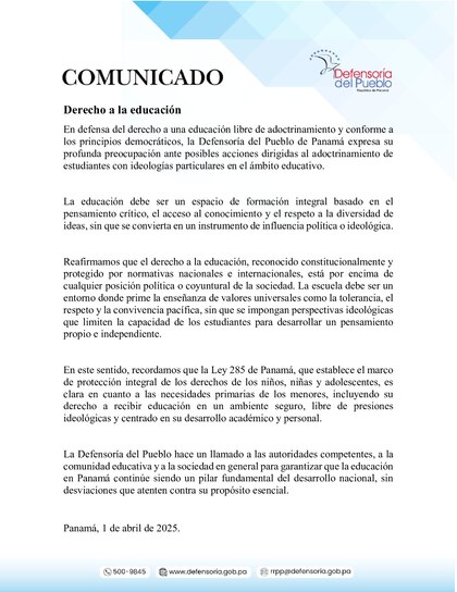 Ministra de Educación insta a los padres a enviar a sus hijos a la escuela el 3 y 4 de abril