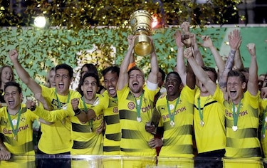 Dortmund vence al Frankfurt y gana la Copa de Alemania