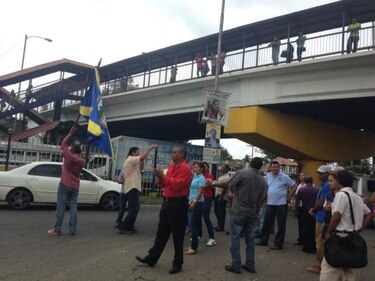 Residentes de Arraiján protestan por falta de consultas sobre nueva provincia