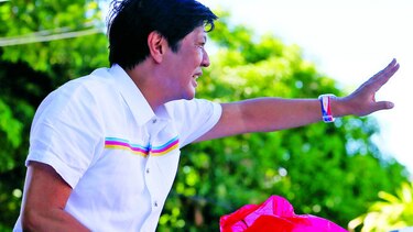 Un hijo de Marcos aspira a ser vicepresidente