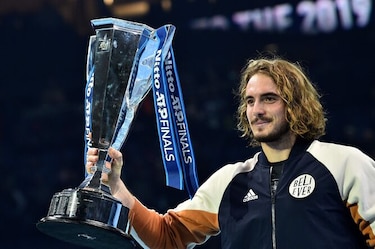 El griego Stefanos Tsitsipas, nuevo campeón del Masters de Londres