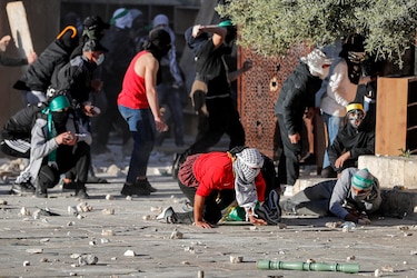 Más de 150 heridos en disturbios en la Explanada de las Mezquitas en Jerusalén